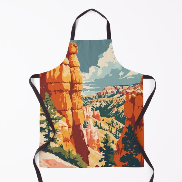 Item preview, Bryce Canyon Hoodoos Minimalist Illustration Art designed and sold by LVTFCOarts.
