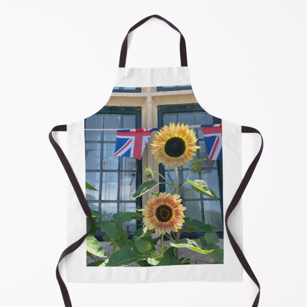 Aperçu de l'œuvre Tournesols et Union Jacks créée et vendue par Alison Crowe.