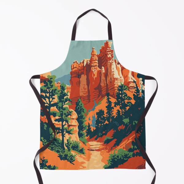 Item preview, Bryce Canyon Spires Minimalist Illustration Art designed and sold by LVTFCOarts.
