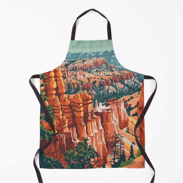 Item preview, Spires Bryce Canyon Minimalist Illustration Art designed and sold by LVTFCOarts.