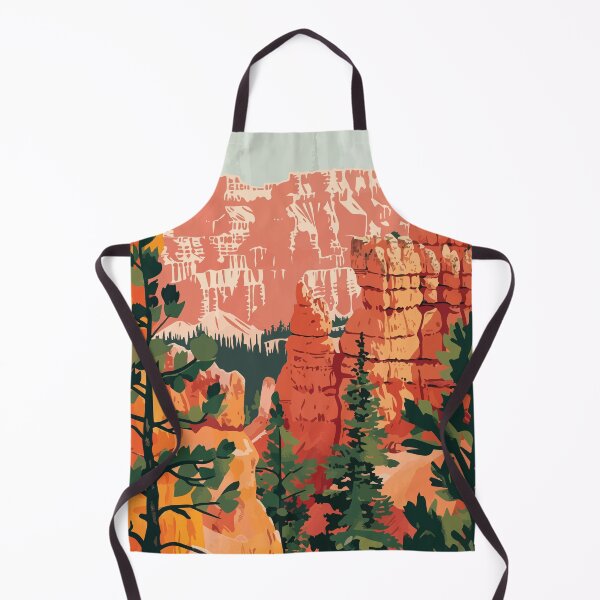 Item preview, Bryce Canyon Scenic Minimalist Art Illustration designed and sold by LVTFCOarts.