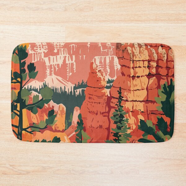 Item preview, Bryce Canyon Scenic Minimalist Art Illustration designed and sold by LVTFCOarts.