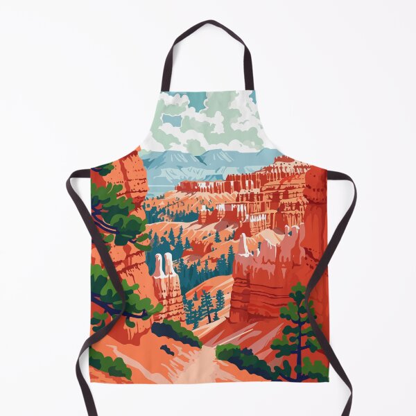 Item preview, Scenic Bryce Canyon Minimalist Art Illustration designed and sold by LVTFCOarts.