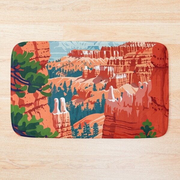 Item preview, Scenic Bryce Canyon Minimalist Art Illustration designed and sold by LVTFCOarts.