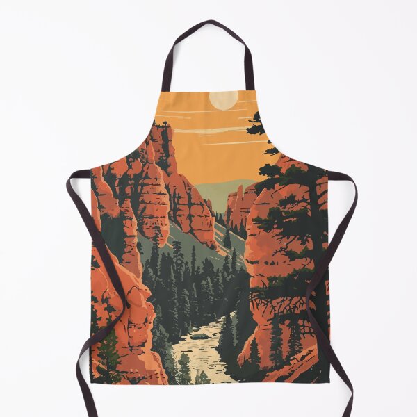 Item preview, Minimalist Bryce Canyon Art Illustration designed and sold by LVTFCOarts.