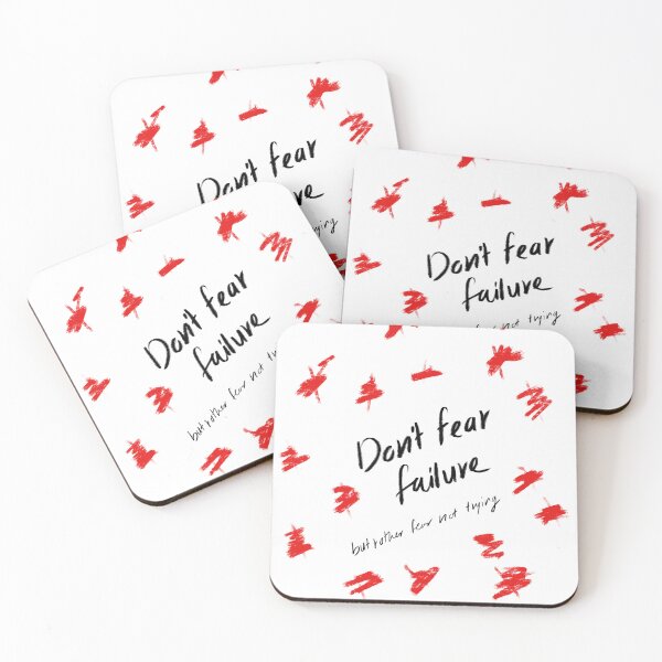 Item preview, Don’t fear failure, but rather fear not trying. designed and sold by Khaled Ibrahim.