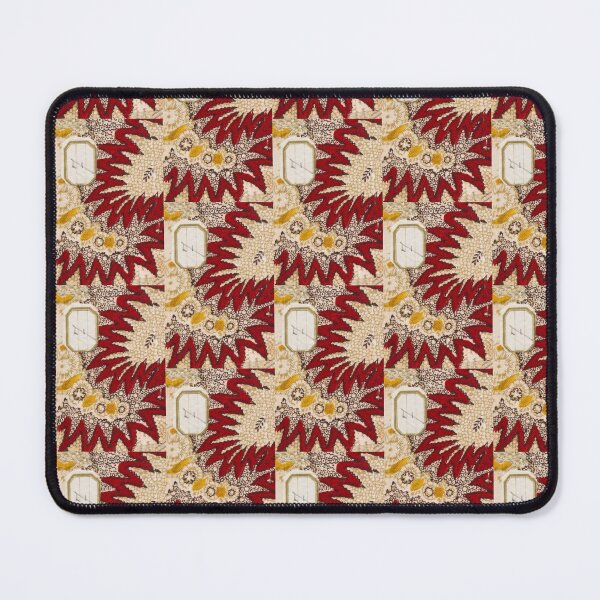 Item preview, Crimson Sunburst – 19th Century Remix - Offset Grid Option designed and sold by WheelieGdArt.