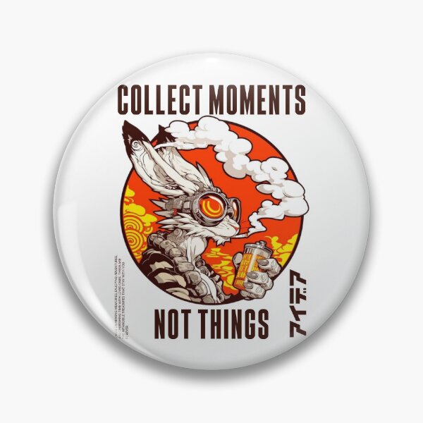 Item preview, Collect Moments Not Things - Cyberpunk Rabbit designed and sold by redwolf92.