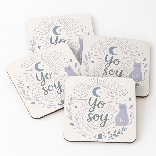 Item preview, I Am – Light Edition with Cat & Botanical Geometry designed and sold by 	aluzia.design.