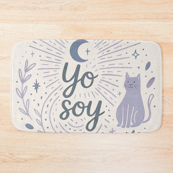 Item preview, I Am – Light Edition with Cat & Botanical Geometry designed and sold by 	aluzia.design.