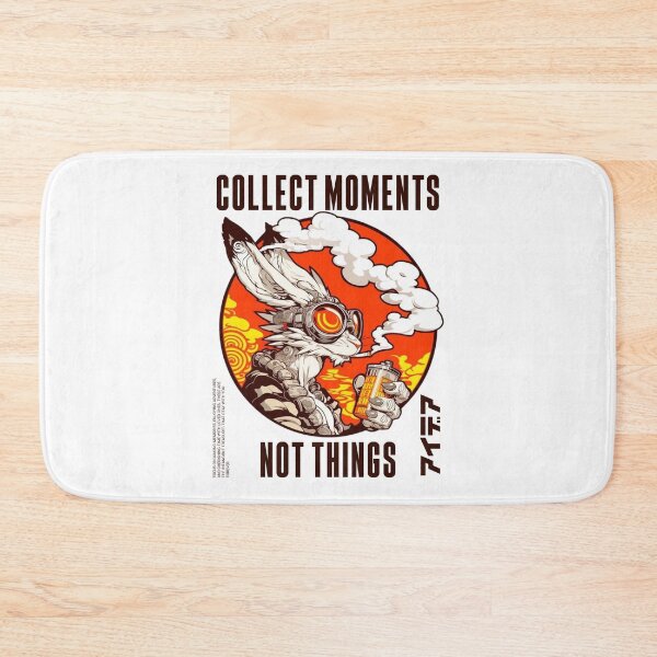 Item preview, Collect Moments Not Things - Cyberpunk Rabbit designed and sold by redwolf92.