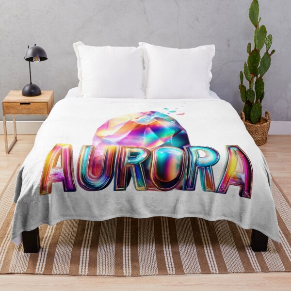 Item preview, AURORA – Iridescent Crystal Name Art designed and sold by VisionaryVeils.