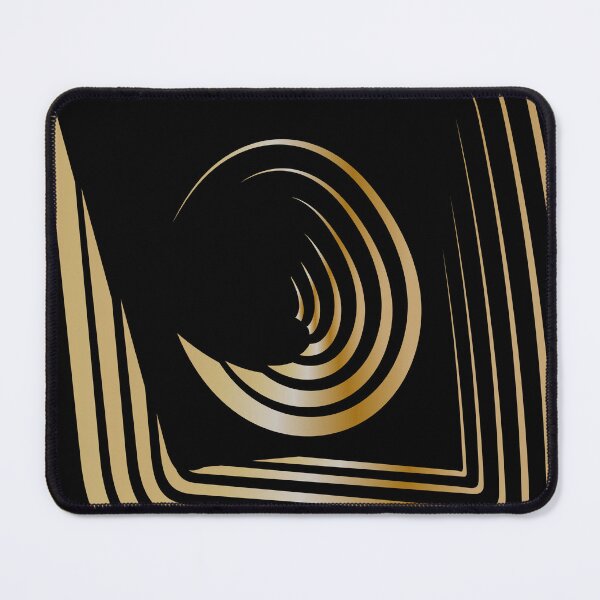 Item preview, Abstract composition in gold color designed and sold by ZorianArt.