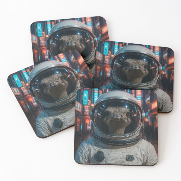 Item preview, Feathered astronaut designed and sold by Tony Vazquez.