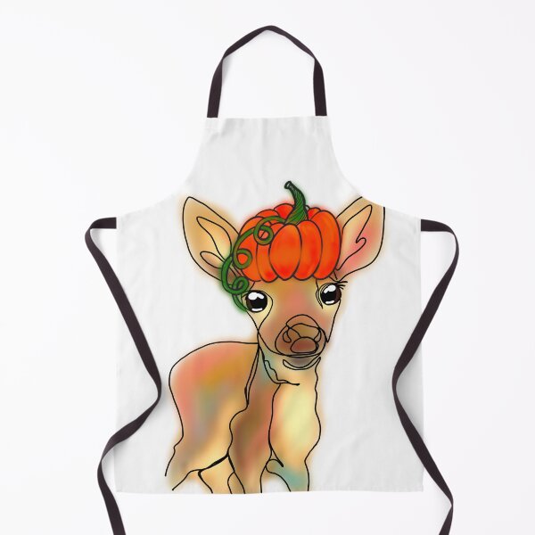 Item preview, Danielle the Deer with Pumpkin Hat – animalzinhats designed and sold by Ashley’sAnimalz.