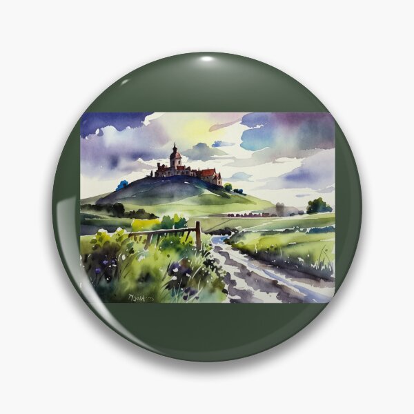 Item preview, Road to Hound Tor3(watercolour + AI) designed and sold by artsmeow.