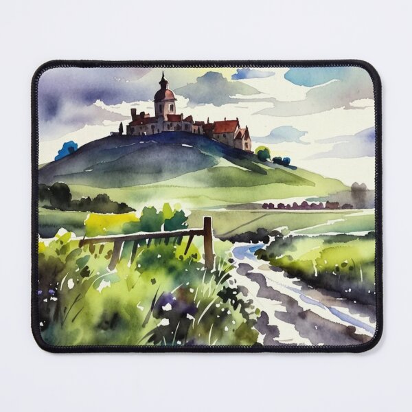 Item preview, Road to Hound Tor3(watercolour + AI) designed and sold by artsmeow.