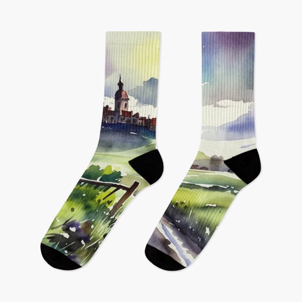 Item preview, Road to Hound Tor3(watercolour + AI) designed and sold by artsmeow.