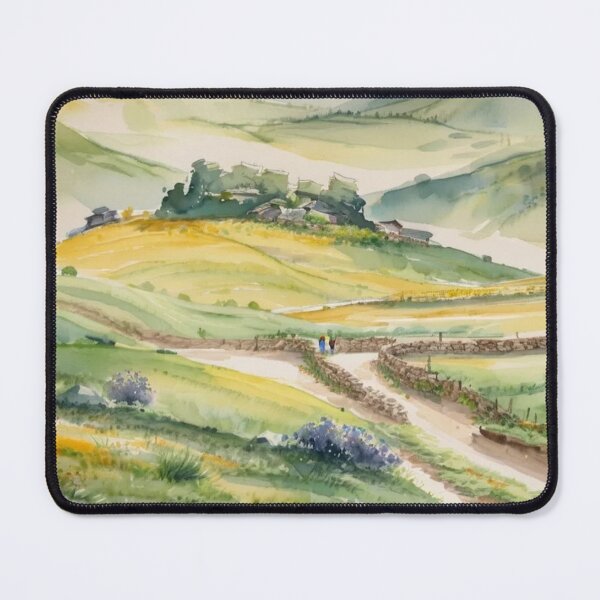 Item preview, Road to Hound Tor2(watercolour + AI) designed and sold by artsmeow.