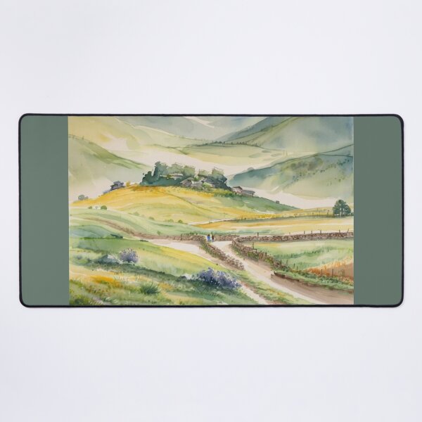 Item preview, Road to Hound Tor2(watercolour + AI) designed and sold by artsmeow.