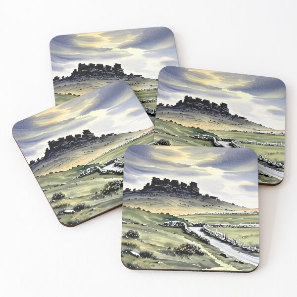 Item preview, Road to Hound Tor(watercolour + AI) designed and sold by artsmeow.