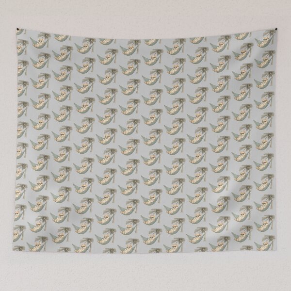 Item preview, Corgi Relaxing in Hammock – Holiday Style Dog designed and sold by DakotaPoppin.