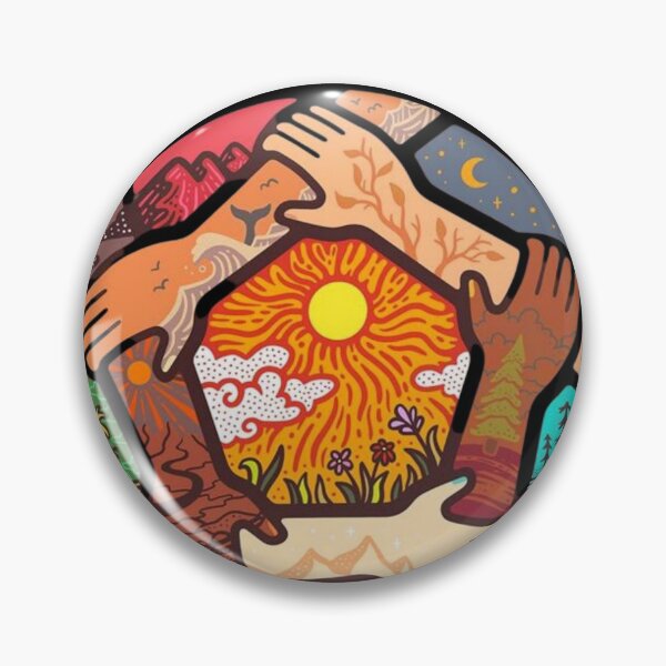 Item preview, Let's Make Humanity Great Again - Unity and Nature designed and sold by redwolf92.
