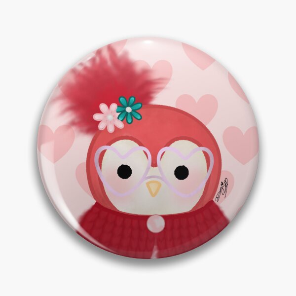 Item preview, Fabric Bird | Valentines 2025 - Floof designed and sold by digidoodles.