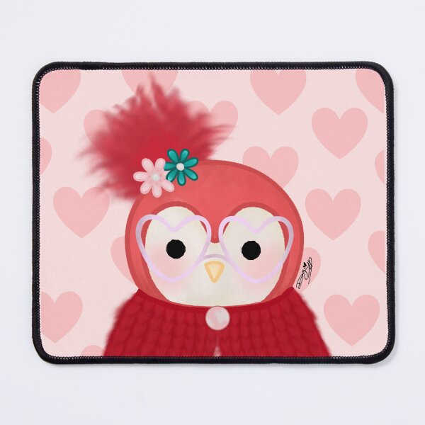 Item preview, Fabric Bird | Valentines 2025 - Floof designed and sold by digidoodles.