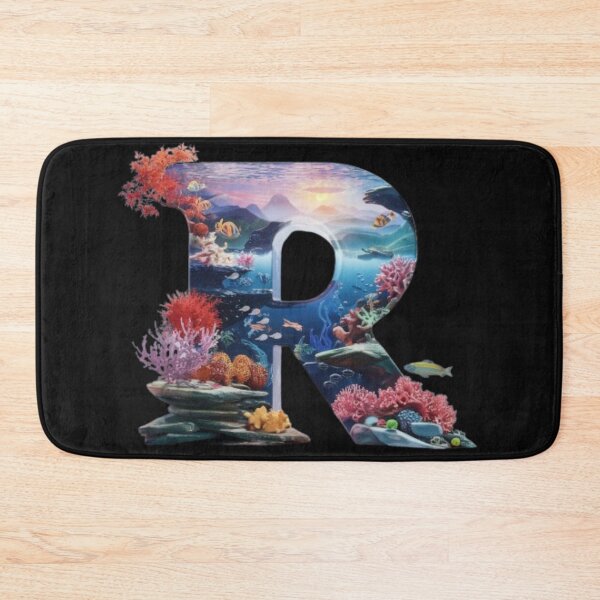 Item preview, Letter R – Cool Alphabet Initial designed and sold by robyclub.