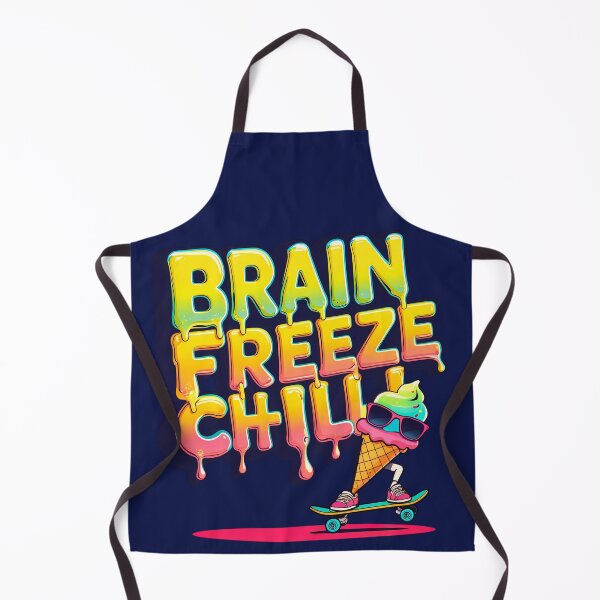 Item preview, Copy of BRAIN FREEZE CHILL Skater designed and sold by IndieQuill .