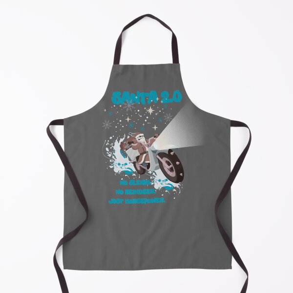 Item preview, Santa 2.0 Motorcycle Rider – Funny Christmas Biker designed and sold by LadyInEverGreen.