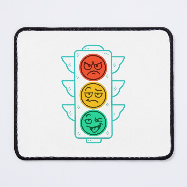 Item preview, Sarcastic Traffic Light – Attitude Sticker Design designed and sold by PrometheusStyle.