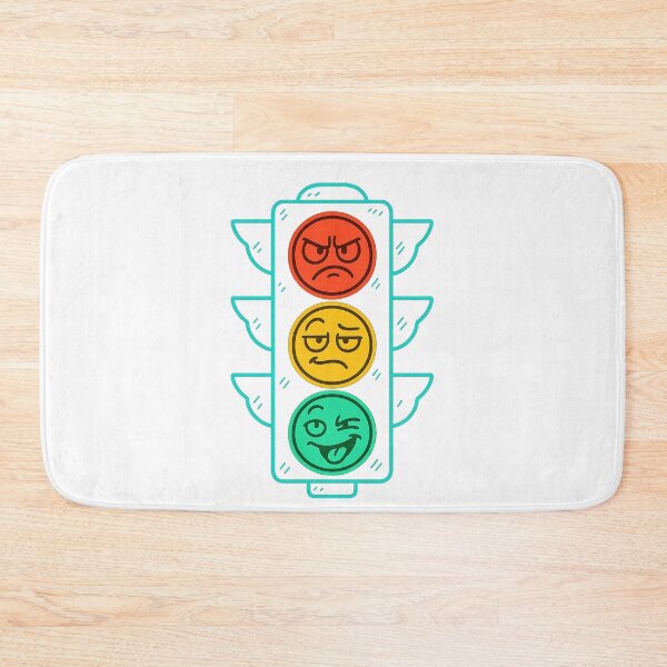 Item preview, Sarcastic Traffic Light – Attitude Sticker Design designed and sold by PrometheusStyle.