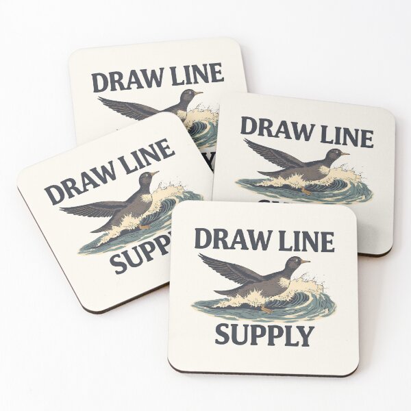 Item preview, Crestline Flyer – Long-tailed Duck by Draw Line Supply designed and sold by Draw Line Supply .