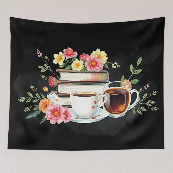 Item preview, Books and Coffee  designed and sold by GraphicsClub.