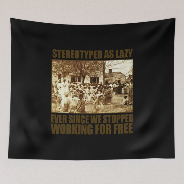 Item preview, Stereotyped As Lazy 2 designed and sold by MelanatedWomanPrintDesign.