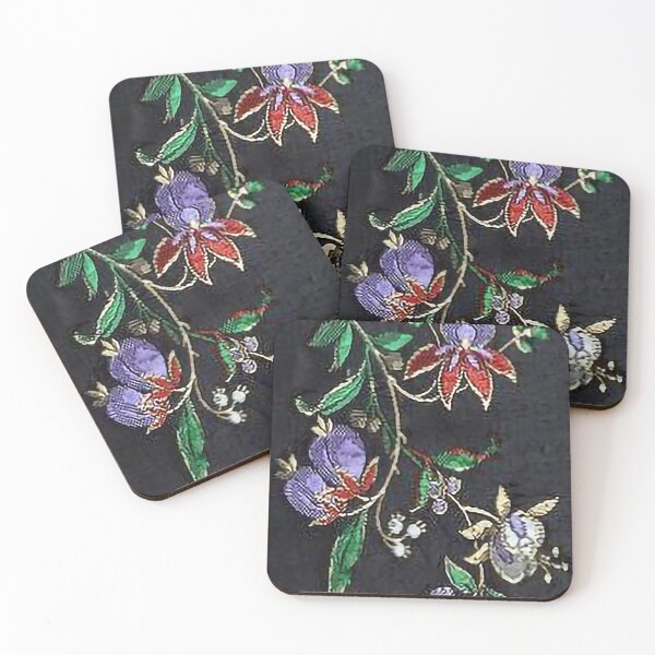 Item preview, Midnight Garden Embroidery – Victorian Bloom designed and sold by WheelieGdArt.