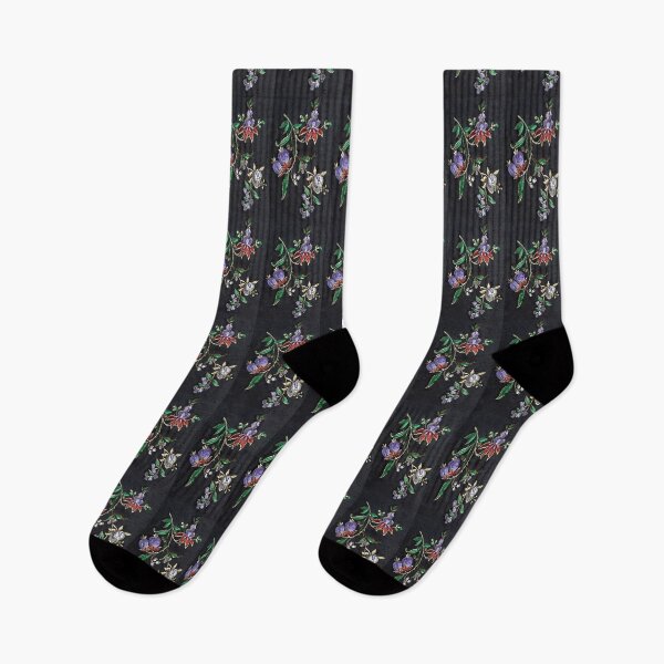 Item preview, Midnight Garden Embroidery – Victorian Bloom designed and sold by WheelieGdArt.