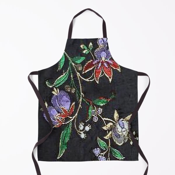 Item preview, Midnight Garden Embroidery – Victorian Bloom designed and sold by WheelieGdArt.