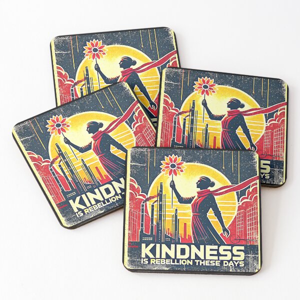 Item preview, Kindness is Rebellion designed and sold by Statement-G.