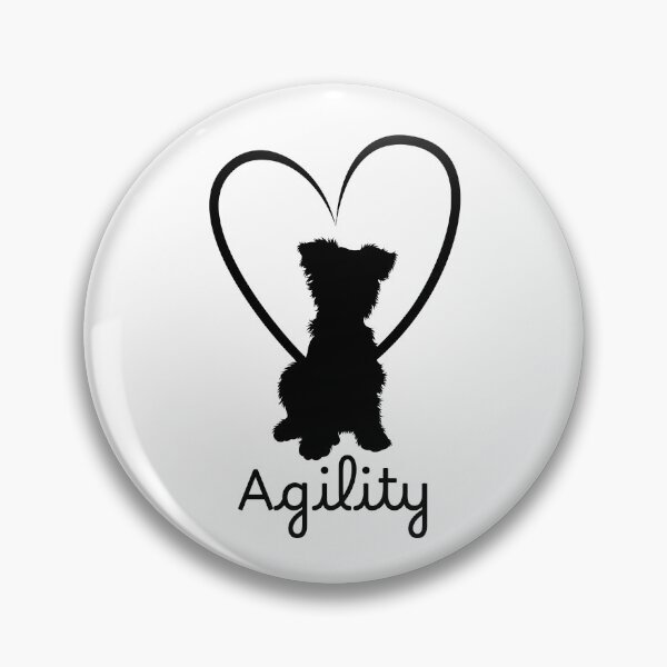 Artikelvorschau, Liebe Agility-Hund entworfen und verkauft von Sidequests & Summons.