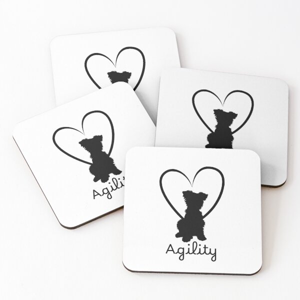 Artikelvorschau, Liebe Agility-Hund entworfen und verkauft von Sidequests & Summons.
