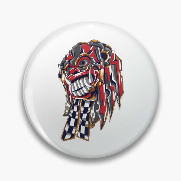 Item preview, Red Demon Mask Eastern Mythology designed and sold by Joncasmiart.