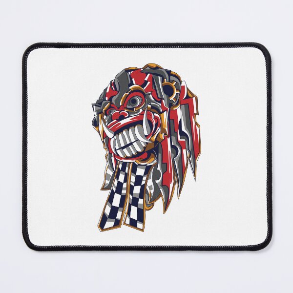 Item preview, Red Demon Mask Eastern Mythology designed and sold by Joncasmiart.