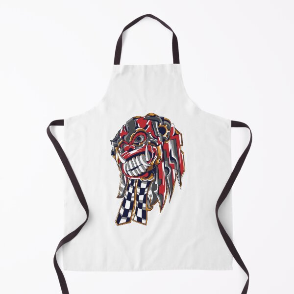 Item preview, Red Demon Mask Eastern Mythology designed and sold by Joncasmiart.