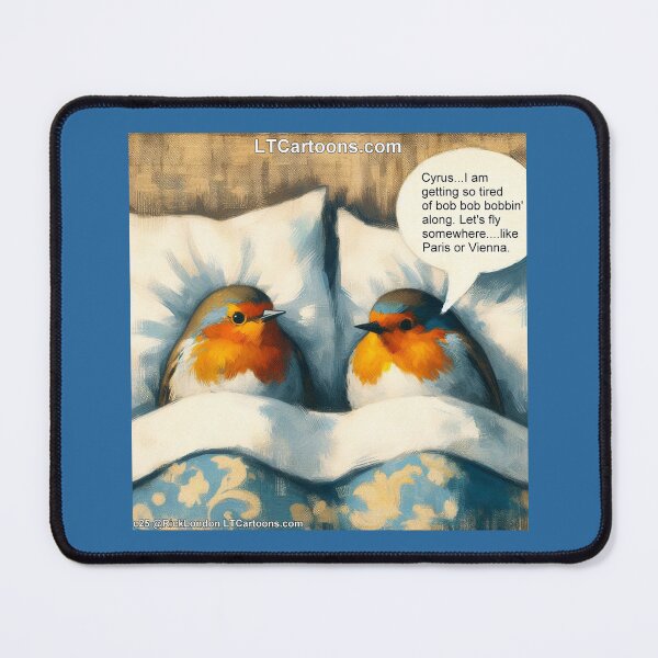 Item preview, Bobbin' Red Red Robins Go To Paris Or Vienna designed and sold by Rick London Gifts.