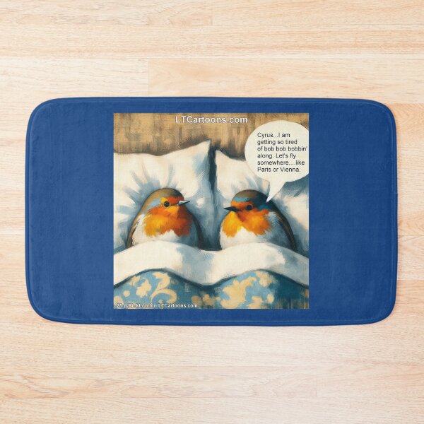 Item preview, Bobbin' Red Red Robins Go To Paris Or Vienna designed and sold by Rick London Gifts.