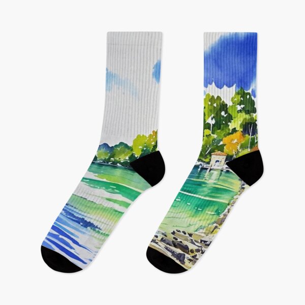 Item preview,  elberry cove（watercolour + AI） designed and sold by artsmeow.