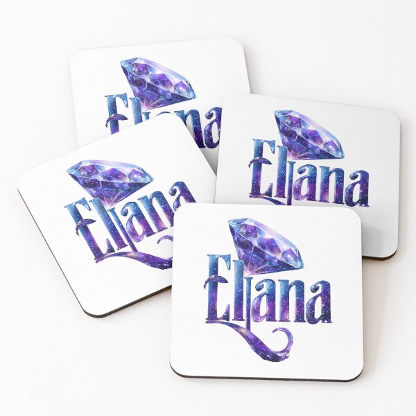 Item preview, Eliana – Deep Sapphire & Galaxy Crystal Name Art designed and sold by VisionaryVeils.